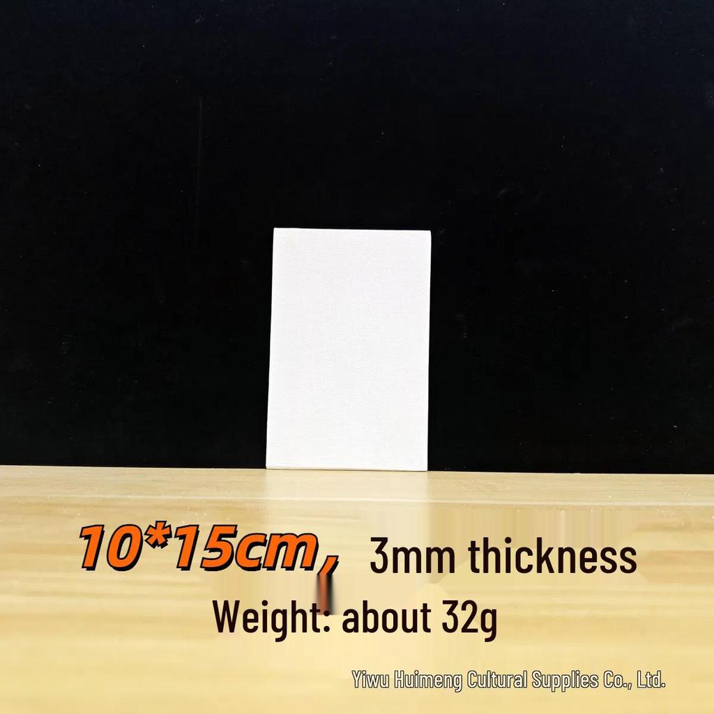 3MM Thin Canvas Drawing Board: Portable Pure Cotton Oil & Acrylic Painting Board for Art Students and Professionals