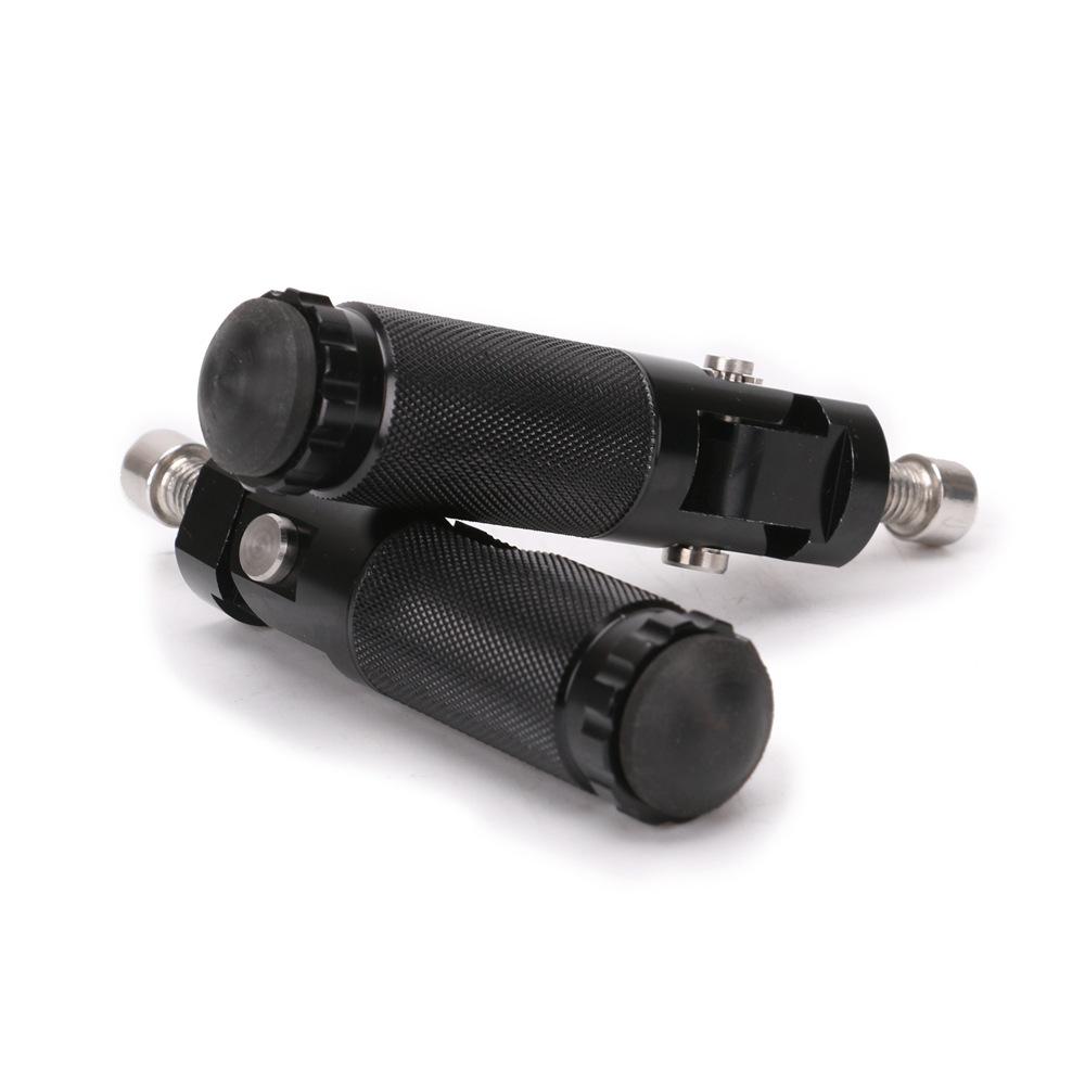 2ks Motocykel Motor Bike Skladacie Stupačky Stupačky CNC Hliník Univerzálne Stupačky Kolíky Zadné Pedály Set