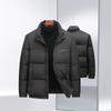 Autumn and Winter Short Stand-up Collar Duck Down Warm and Thickened Down Jacket Youth Casual Cold-proof Clothing