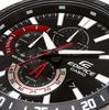 Casio Edifice Chronograph Uhr Schwarze Lünette Übersee-Modell Herren EFV-620D-1A4V