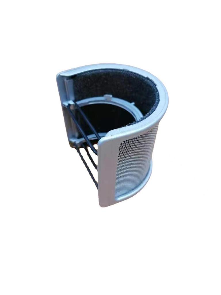 U-Shaped Net Windscreen Pop Filter for Recording Microphones