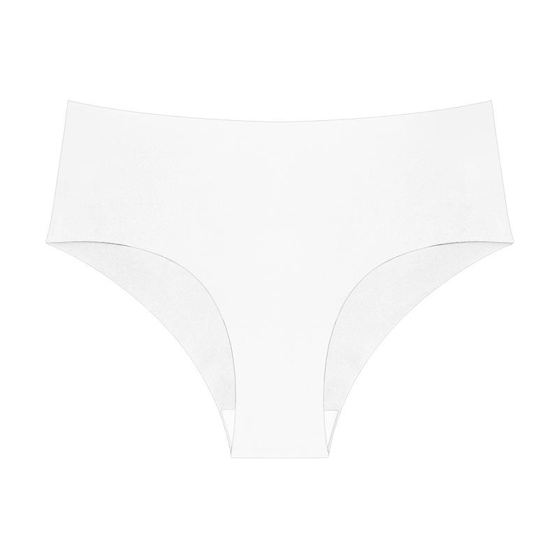Seamless Panties for Women Ice Silk Low Waist Underwear Breathable Soft Lingerie for Female Sexy Solid Underpants