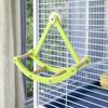 Rotating Bird Cage Stand Bite Resistant Rocking Perch Stand Parrot Enrichment Toy  Bird Cage