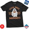 Halloween T-Shirt Halloween Teacher Shirt Read More Books T Shirt Halloween Gift Unisex T-Shirt