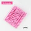 Portable Extra Fine Disposable Eyebrow & Eyelash Spiral Brush for Extensions