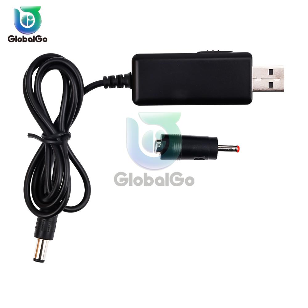 USB Power Boost Line DC 5V To 9V/12V Step UP Module USB Converter Adapter Router Cable 2.1x5.5mm Plug