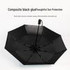 Automatischer Drei-Falt-Sonnenschirm und Regenschirm