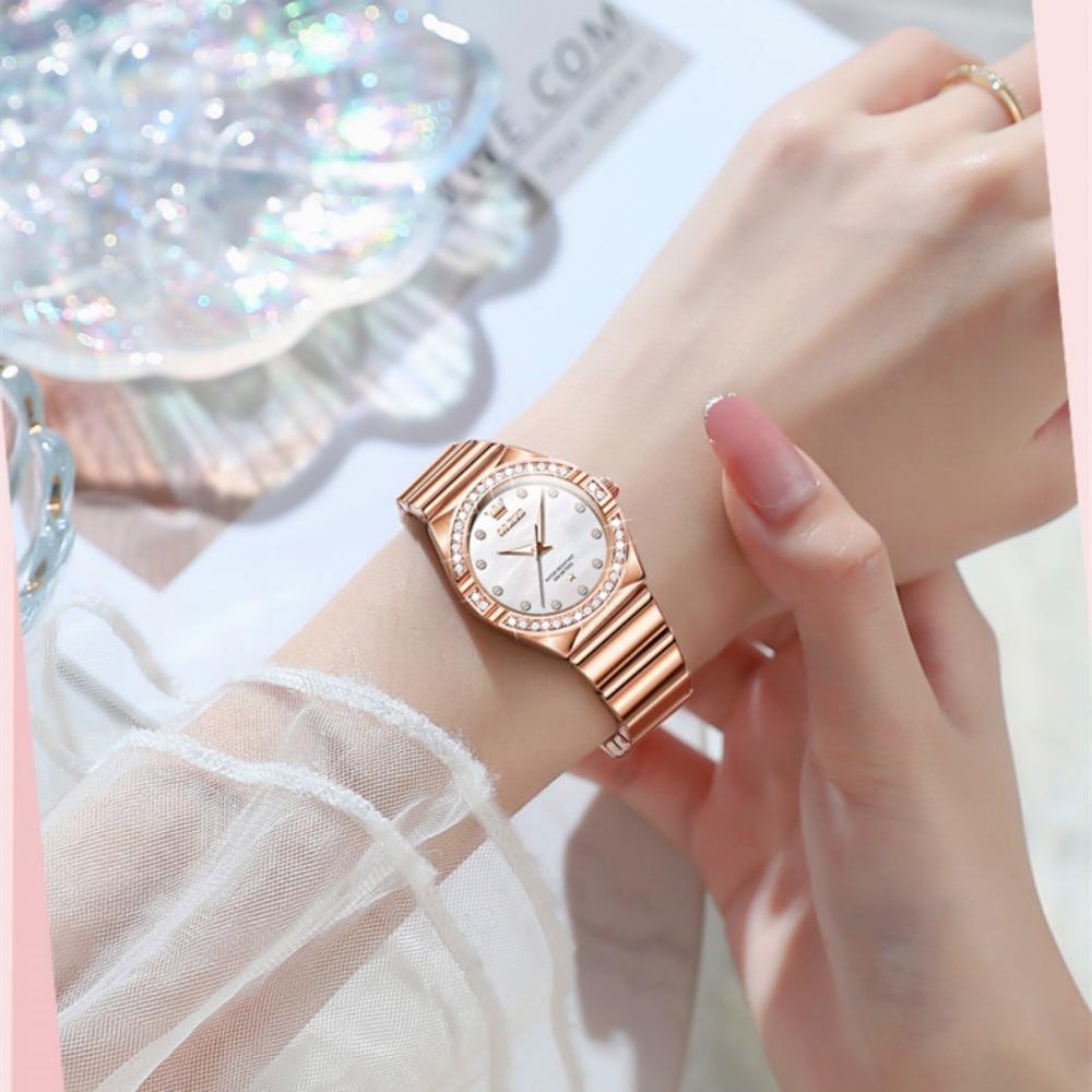 OLEVS New Top Women's Watch Fashion Diamond Madrid Watch High -end Watch