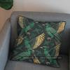 2D Flying Birds Green Pattern Pillow Cover Pattern Cushion Cover Suitable For Sofa Bedroom Car Pillow Cover