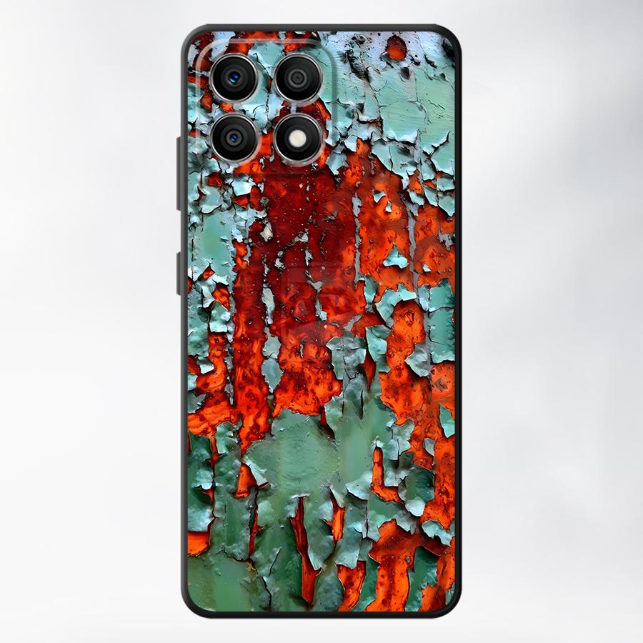 Case for Honor X7 Magic5Lite 70 8X 200 400 Lite 90 X9a X8 X6 X5b Funda Phone Cover Retro Rust