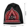Custom Delta Sigmas Theta Bonnet Hats Street Knitted Hat For Women Unisex Warm Winter Skullies Beanies Caps
