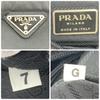 Prada Pocono Schultertasche Kameratasche Crossbody Tessuto Nylon Leder Schwarzer Schultergurt Crossbody Dreieckiges Logo-Schild Weißes Etikett