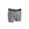Herren Boxershorts Premium 4er Set Baumwolle Lycra Gemustert Full Fit Neujahrsgeschenk