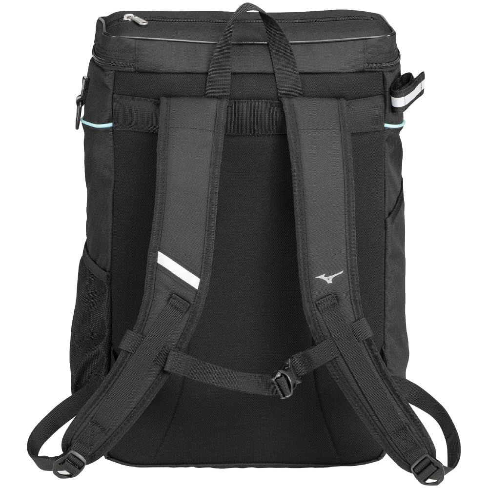 Mizuno Backpack 28L Limited Edition Baseball/Softball Jr. Black/Turquoise
