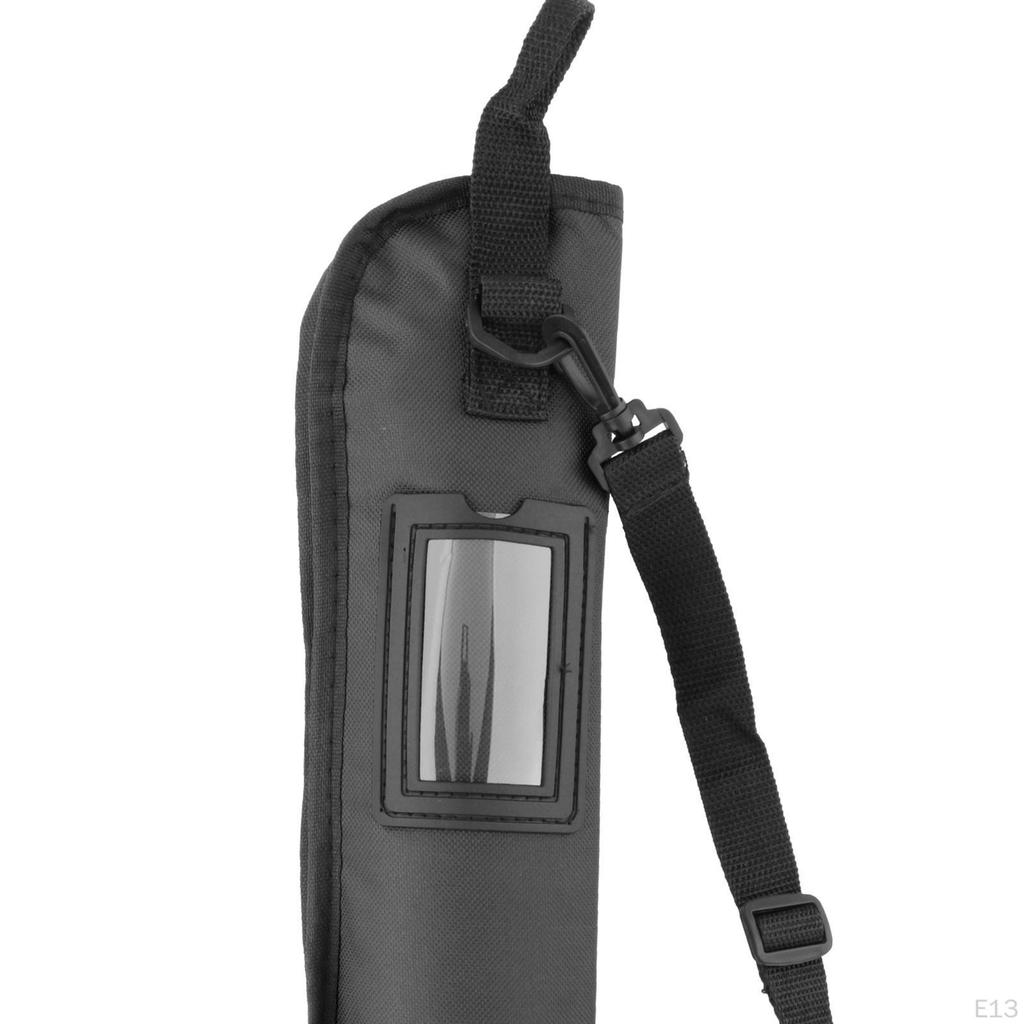 Bag 4-12 Pairs s Mallets Brushes Percussion Detachable Shoulder Strap