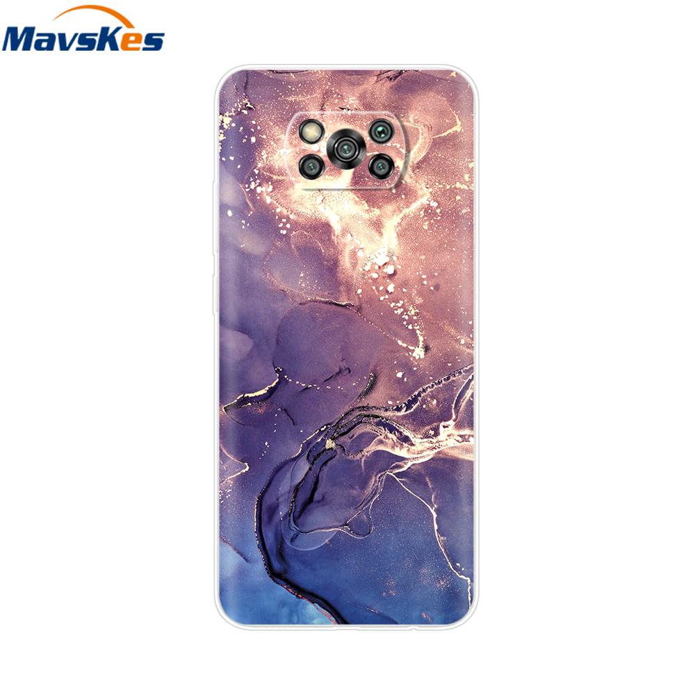 Pour Xiaomi POCO X3 Coque Pour Poco X3 Pro NFC Silicone Souple Arrière Pour Poco X3 POCOX3 X 3 NFC 6.67'' Fundas Coques Coque Pare-chocs