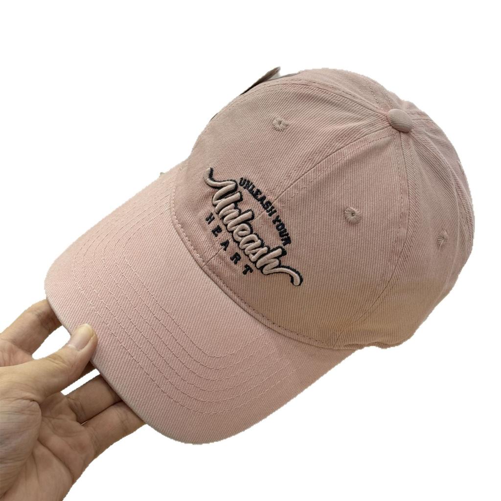 Fashion Hat Korean ins Alphabet Embroidery Autumn Baseball Cap Men's and Women's Wide Brim New Face Small High Quality Cap
