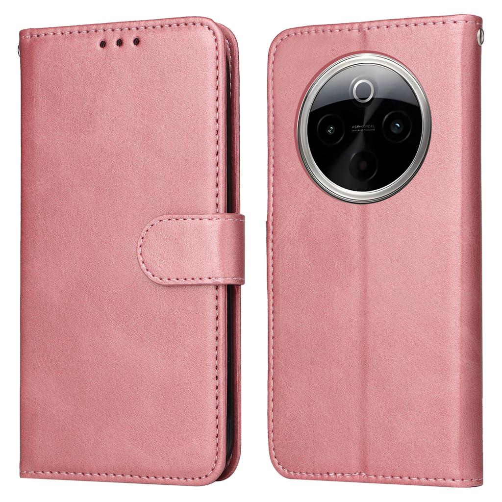 For Vivo Y300 Pro 5G Case Wallet PU Leather Folio Flip Phone Cover