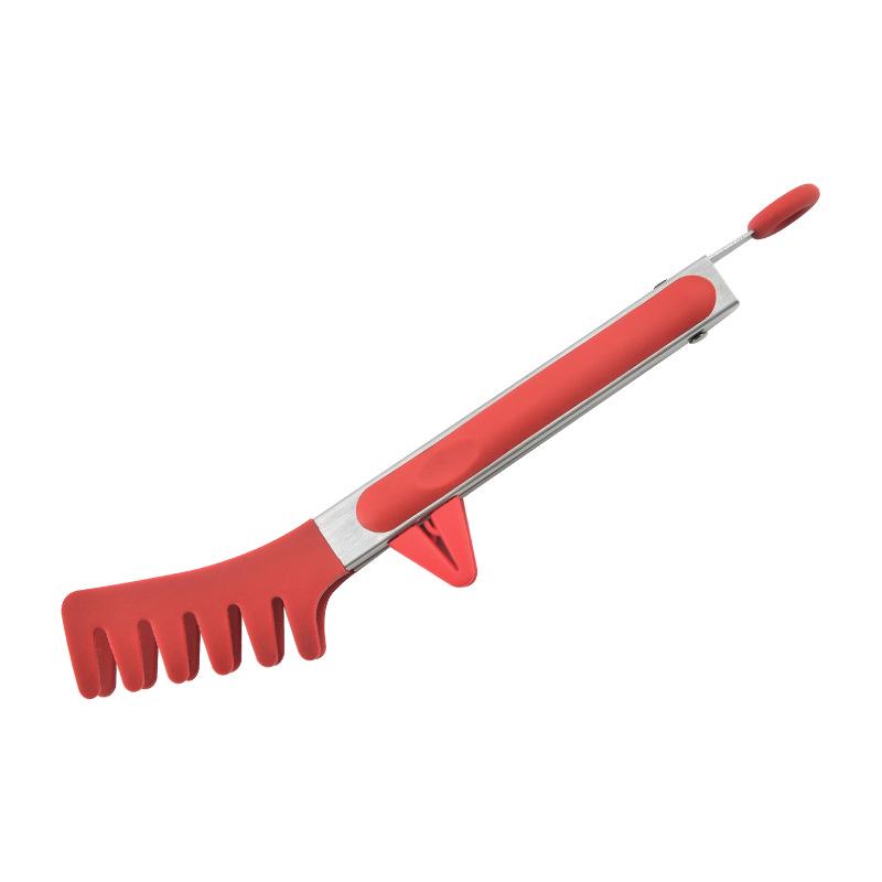 Silicone Food Portioning Tongs for Barbecue, Steak, Bread, and Buffet