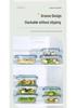 Microwaveable Glass Lunch Bento Box - Salad & Fresh Storage Container