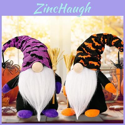 Plush Halloween Gonks Gnome Witch Spider Rudolph Doll For Festive Home Decor