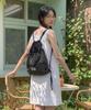 Masmarulez Ribbon Gym Sack_Check Black