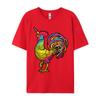 Chicken Unicorn Rainbow Rooster Unicorn Tshirts Male Top Tshirts Special Cotton Tops T Shirt Slim Fit Graphic T Shirts