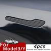 Car Door Handle Sticker for Tesla Model 3/Y/3+ Highland 2025 Door Protector Wrap Cover Paste ABS Car Modification Accessories
