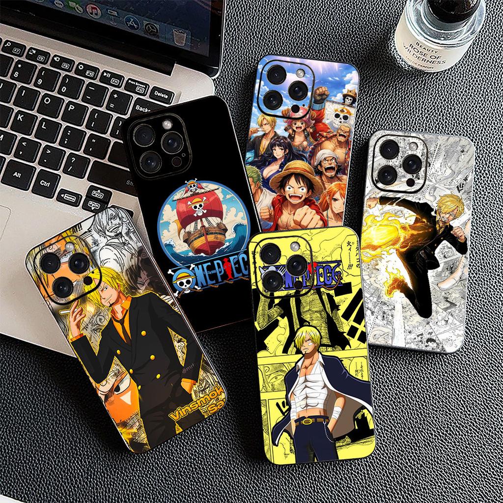 Cover for Samsung Galaxy S20 S22 S21 FE Ultra Plus A07 A17 A15 A16 A25 A57 A37 Phone Case Roronoa Zoro One Luffy Pieces Sanji