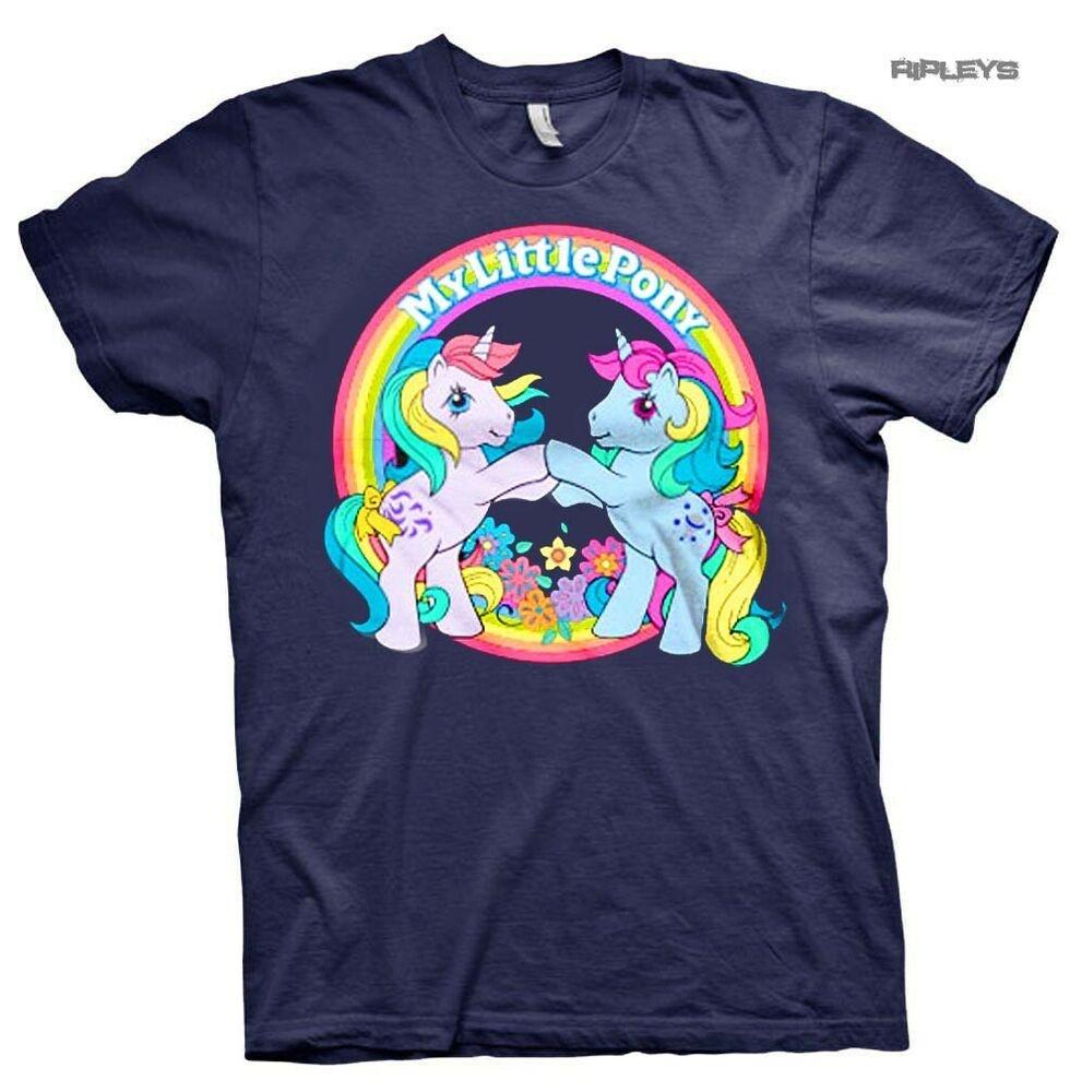 

Темно-синие футболки унисекс My Little Pony Rainbow с надписью «Лучшие друзья» S