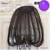 Air Bangs Pure Bangs Hair Extension Synthetic Wig Natural Black Light Brown Dark Brown Black High Temperature Fiber