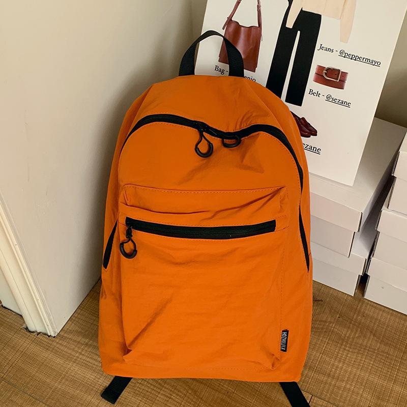 Japanese Style Small Fresh Backpack Women'S Simple Casual Schoolbag Junior High School Girls High School Students College Students Backpack