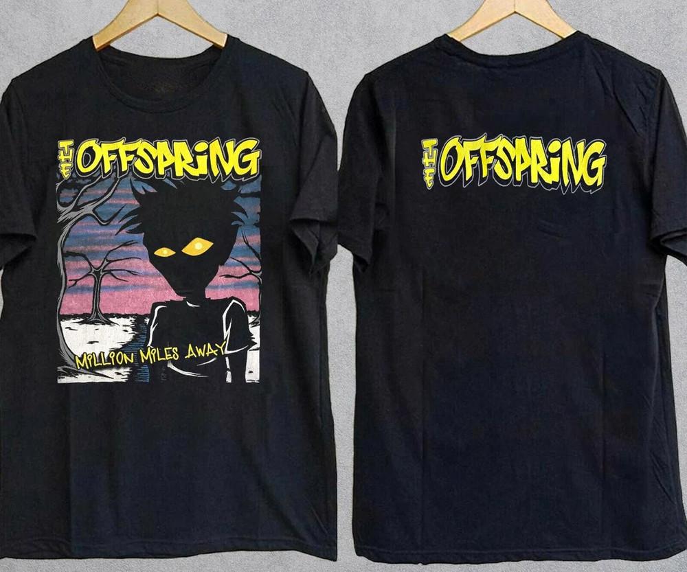 Vtg THE OFFSPRING Million Miles Away Heavy Cotton Black All Size Shirt BL430 Unisex T-Shirt XXXL