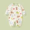 Unisex Cotton Baby Romper - Spring/Autumn Cartoon Onesie for Newborns