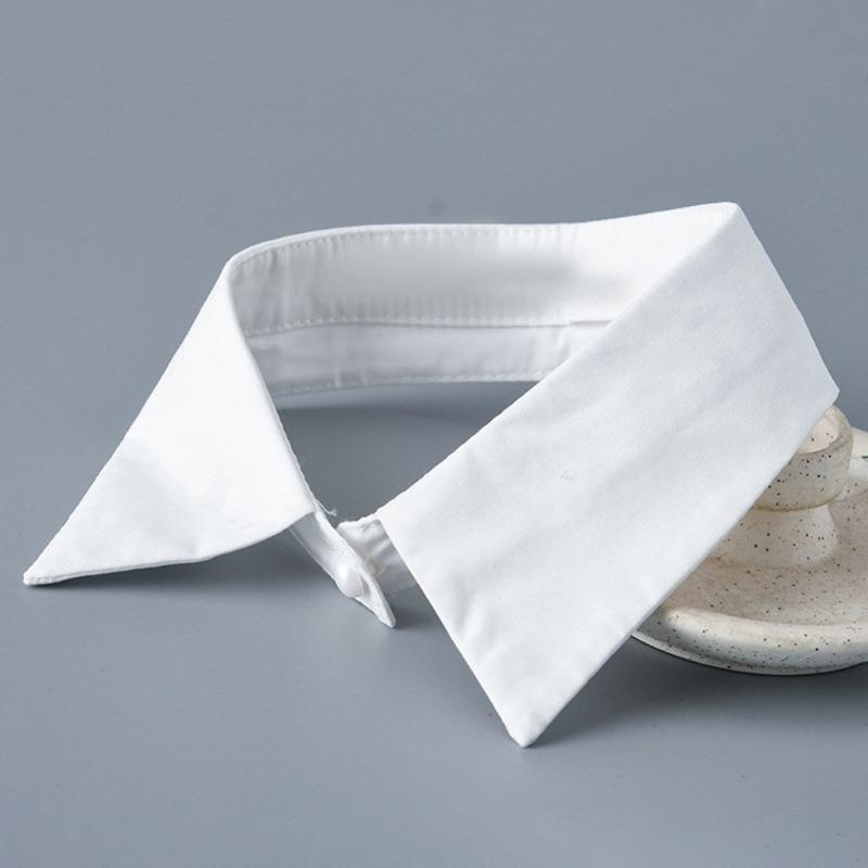 White Shirt Collar Girls Clothes Accessiory Collar Versatile Outfits Traditional Mini Lapel Shawl Collar Lapel