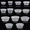 HANDUNYOU Disposable Round Meal Prep Containers