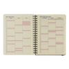 Delfonics Planner 2025-2026 Edition (Starting March 2025) Rollbahn Zoo L Monthly Planner (White Tiger)