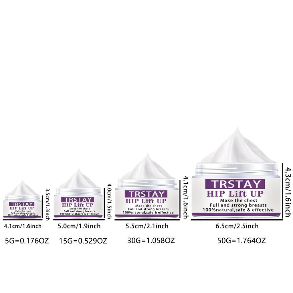 Krém na zvednutí zadku udržuje hýždě vypouklé dopředu a dozadu, aby byla postava štíhlá