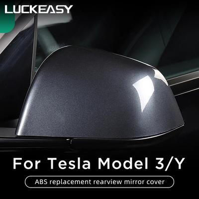 Coque de rétroviseur pour Tesla Model 3 et Model Y, accessoire extérieur de voiture, coque de rétroviseur latéral de porte en ABS, remplacement