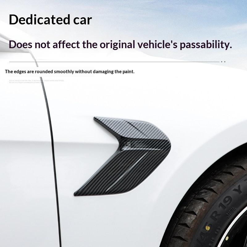 For BYD Seal EV Car Fender Side Emblem Sticker Special Modified Body Anti Collision Decorative Cover Sport Trim