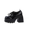 Fashion 2025 Brand Ladies Shoes Lace-up Women's High Heels Fashion Round Toe Office and Career New Plus Size Best Seller Heels Women
