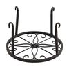 5Pcs Plant Stand Sturdy Base Rust-free Weather-resistant Iron Art Heavy Duty
