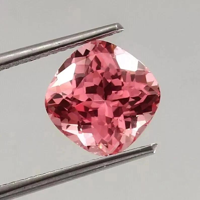 Cushion Cut Natural Padparadscha Sapphire Ceylon Certifiedgemstone 9-11 Ct