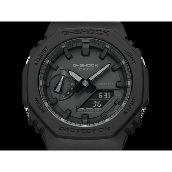 Casio Core Guard Shipping, G-SHOCK GA-2100-1A1JF Carbon Structure Slim Design With Tags Low Cost Octagon