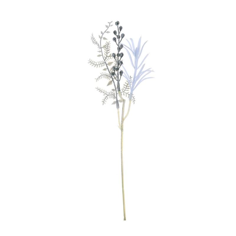 

1/2Pcs 30cm Leaf Thousand Luohanguo Artificial Flower Home Decor Wedding Photography Prop Decoration Bridal Bouquet Accessories 1Pcs синий
