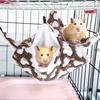 Hammock for Rat Guinea Pig Hamster Cage Double Thick Plush Warm Hanging Tree Bed Small Animal House Nest Sleeping Bag Pet Supply