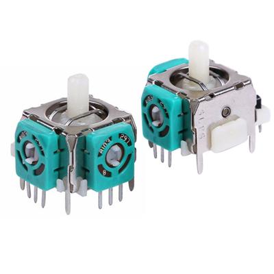 2 Stück Ersatz 3D Joystick Reparatur Zubehör Analog Spiel für PS2 PS3 X-BOX 360