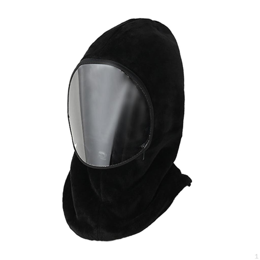 Balaclava Ski Hood Headwear Breathable Winter Hat Detachable Face Cover for Outdoor Sports Snow
