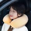 U-shaped Pillow for Neck Protection, Memory Cotton Pillow for Neck Protection, Portable for Office, Travel, Sleep, and More