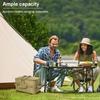 Picnic Cookware Container Foldable Portable Utensils Kit Box Heat-Insulating Waterproof Tool Storage Case for Outdoor Camping